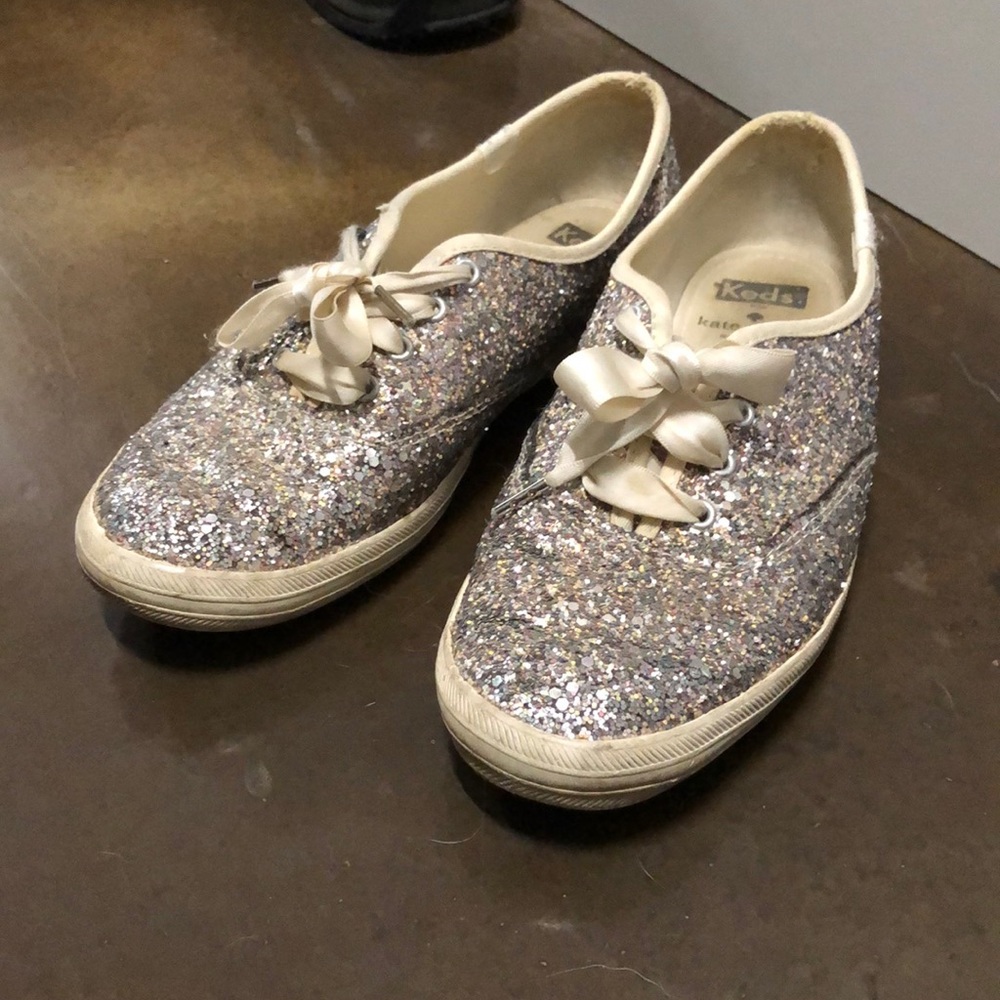 Kate spade glitter keds